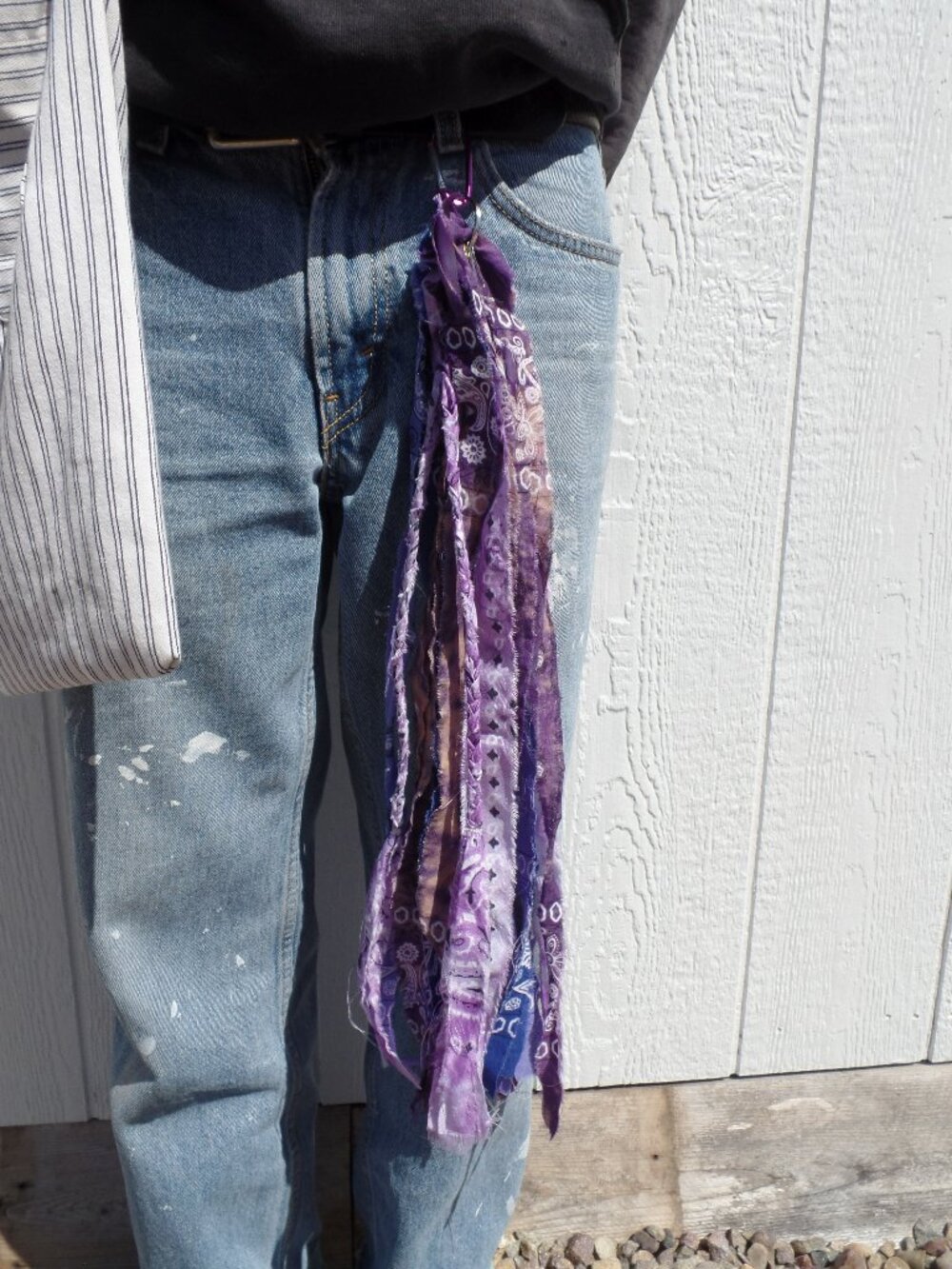 Hand Crafted Clip On Textile Swag